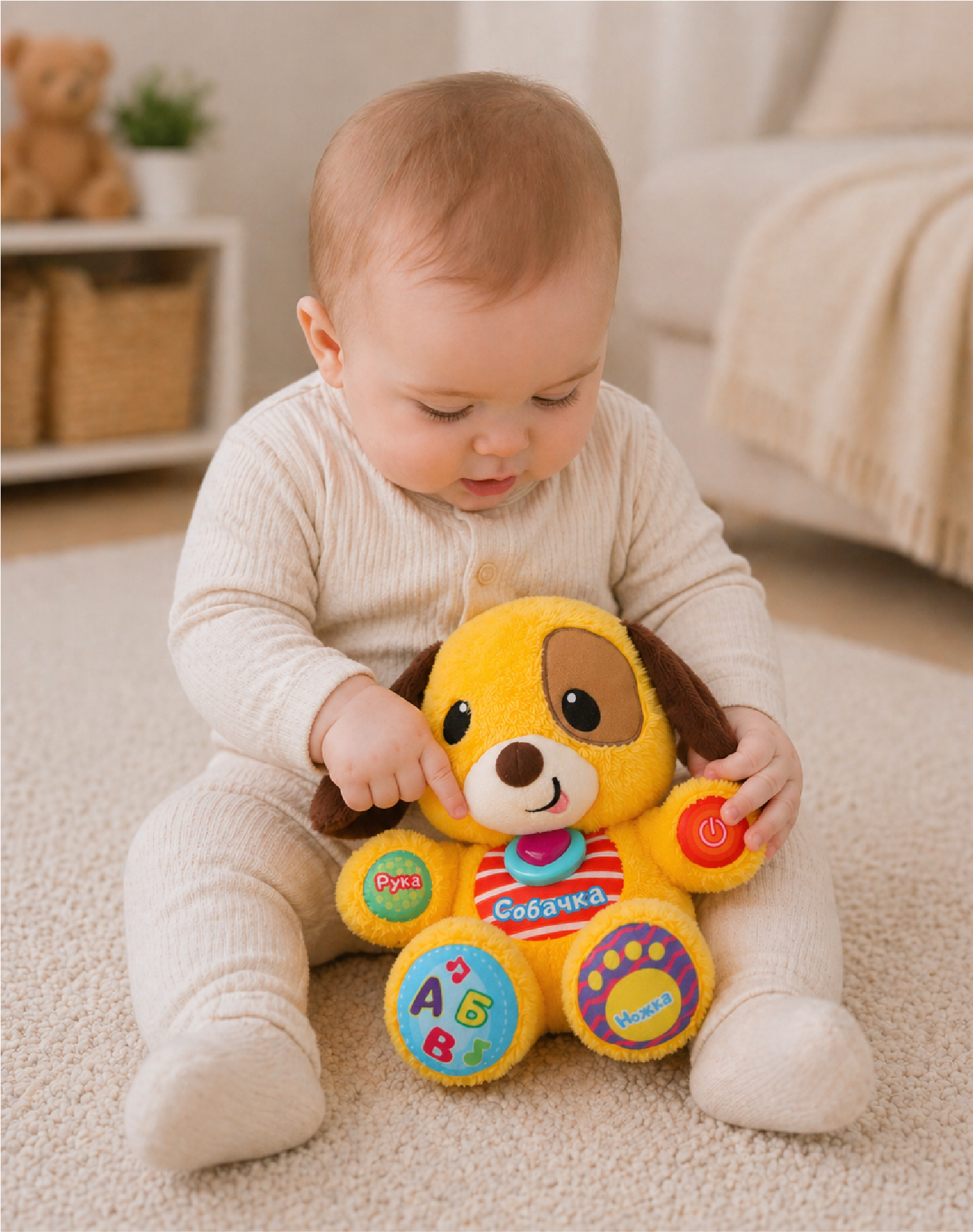 Игрушка BabyGo Щенок - фото 4
