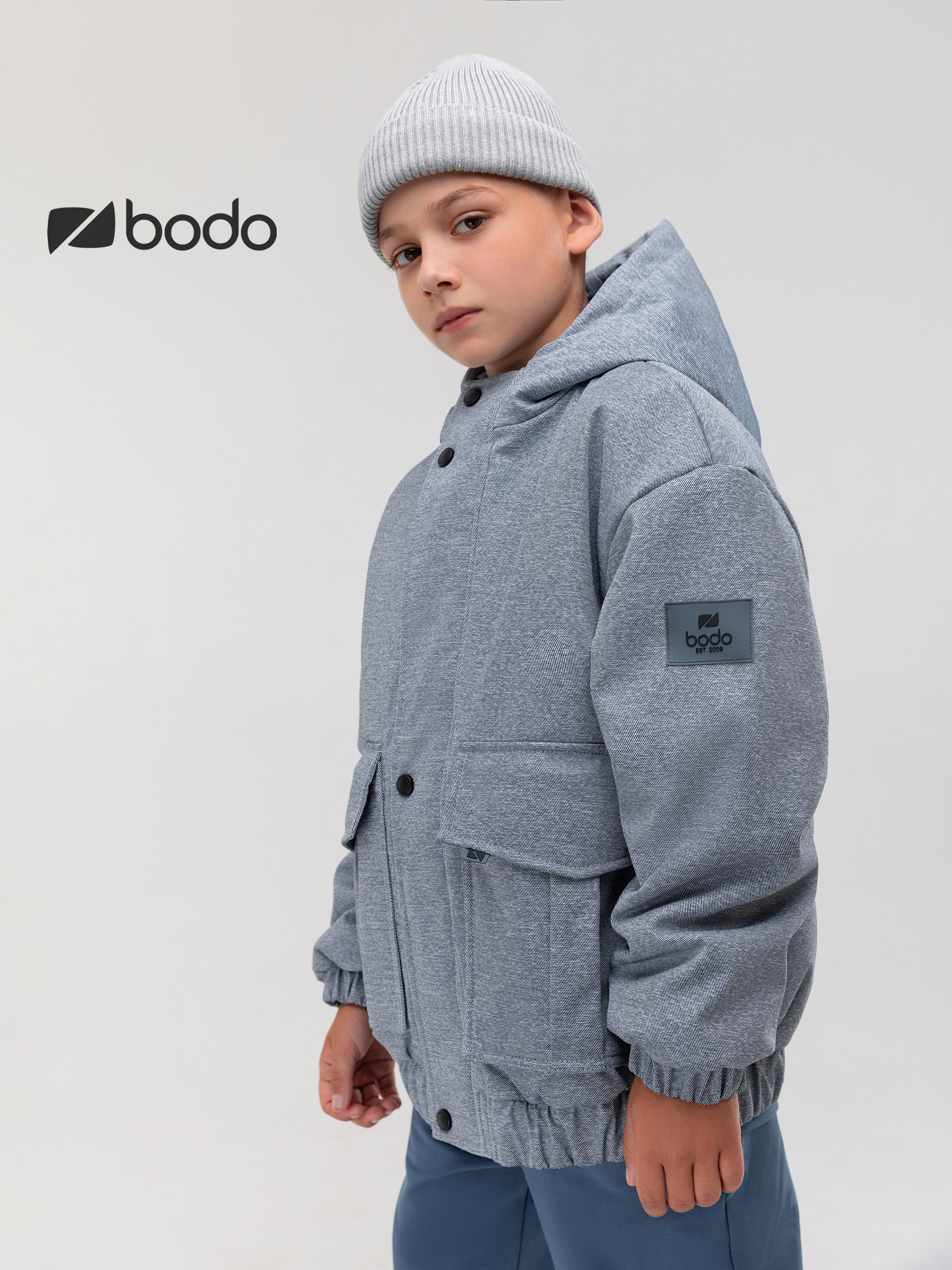 Куртка Bodo 32-89MU_голубой джинсовый - фото 6