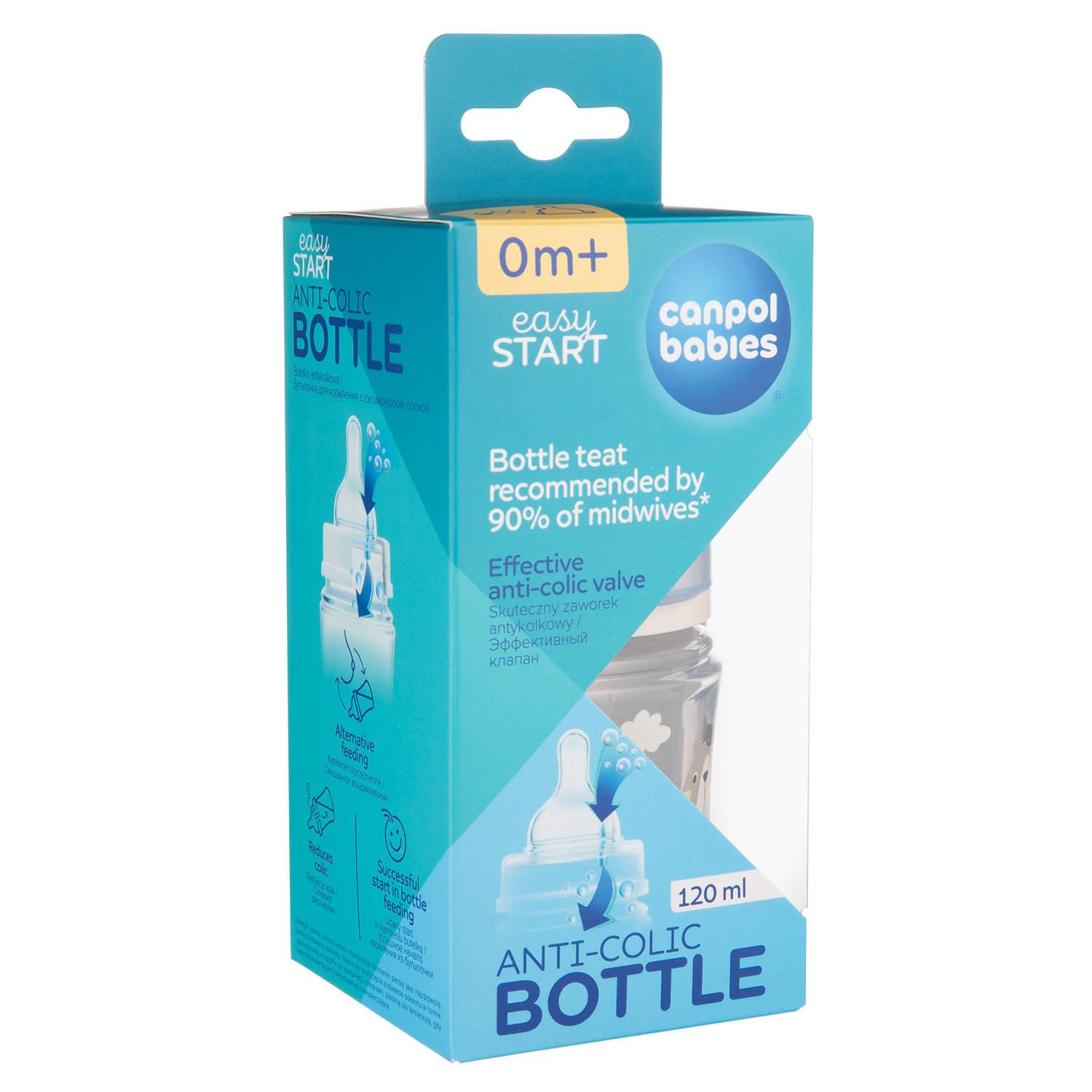 Бутылочка Canpol Babies Anti-Colic 120 мл - фото 13