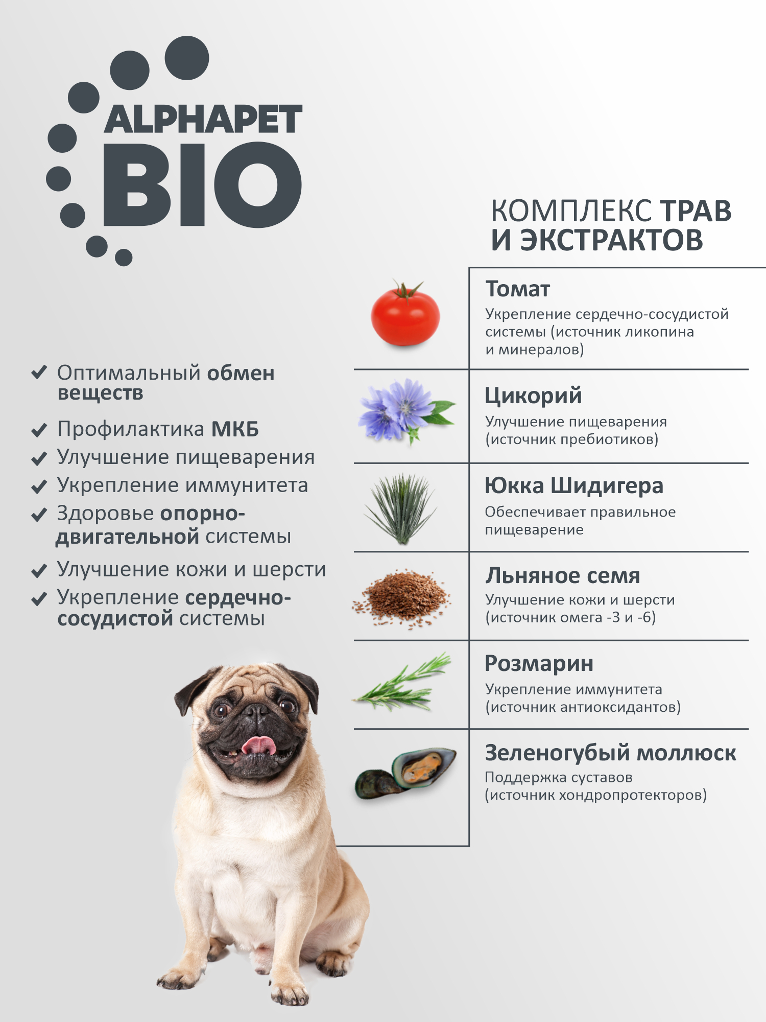 Сухой полнорационный корм AlphaPet с бараниной и потрошками для взрослых собак средних пород 2 кг - фото 6