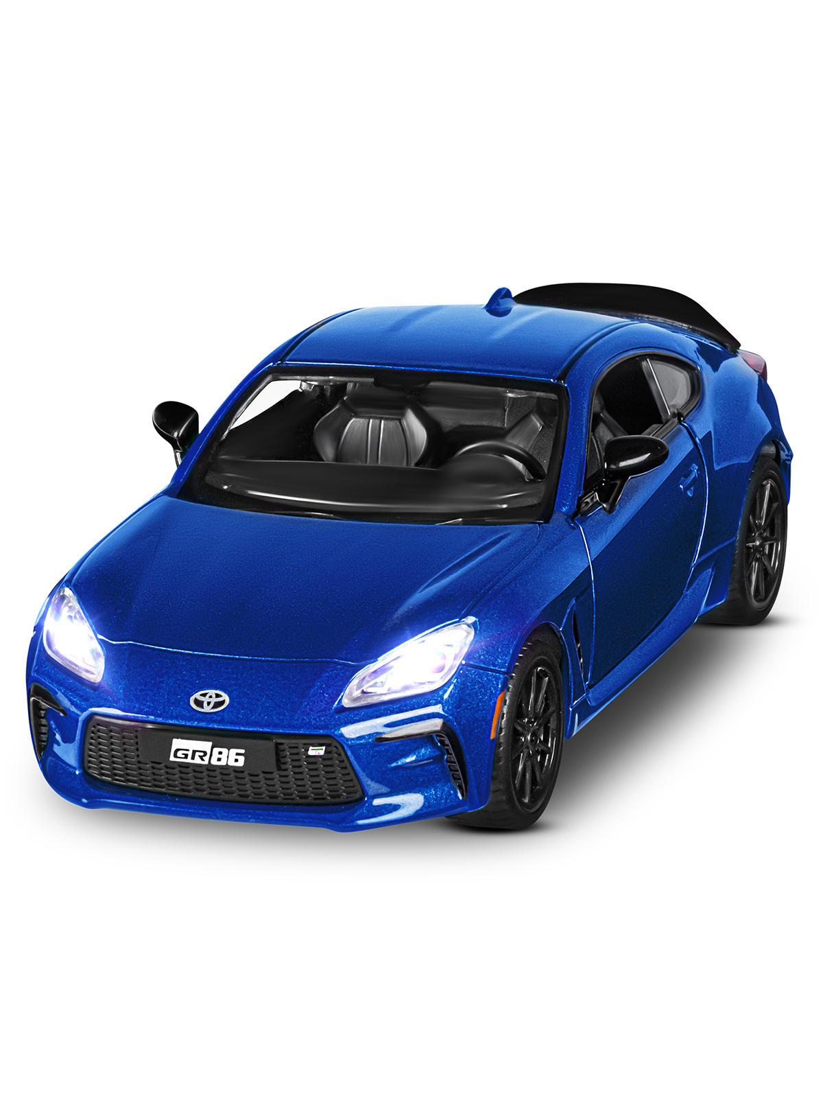 Автомобиль АВТОпанорама Toyota GR86 1:28 JB1251783 - фото 13