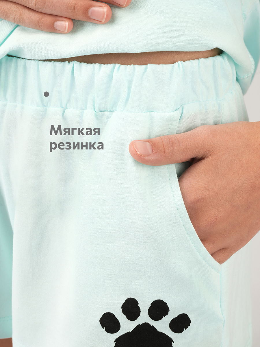 Пижама HappyFox HF9148ментоловый - фото 5
