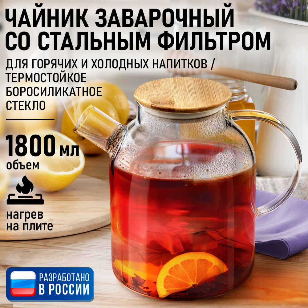 Чайник заварочный LUMME LU-GD407C - фото 1