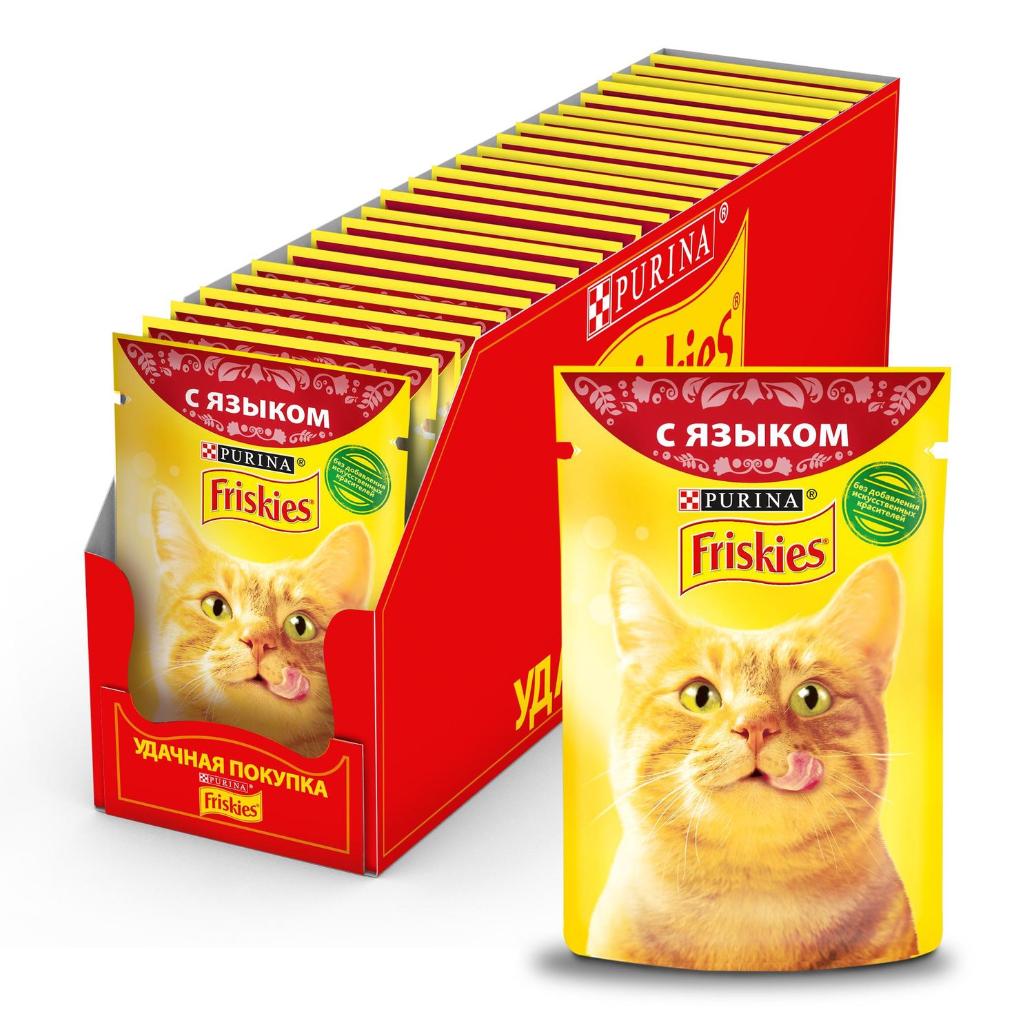 Корм для кошек Friskies язык 85г - фото 12