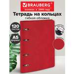 Тетрадь со сменным блоком Brauberg клетка 120 лист.