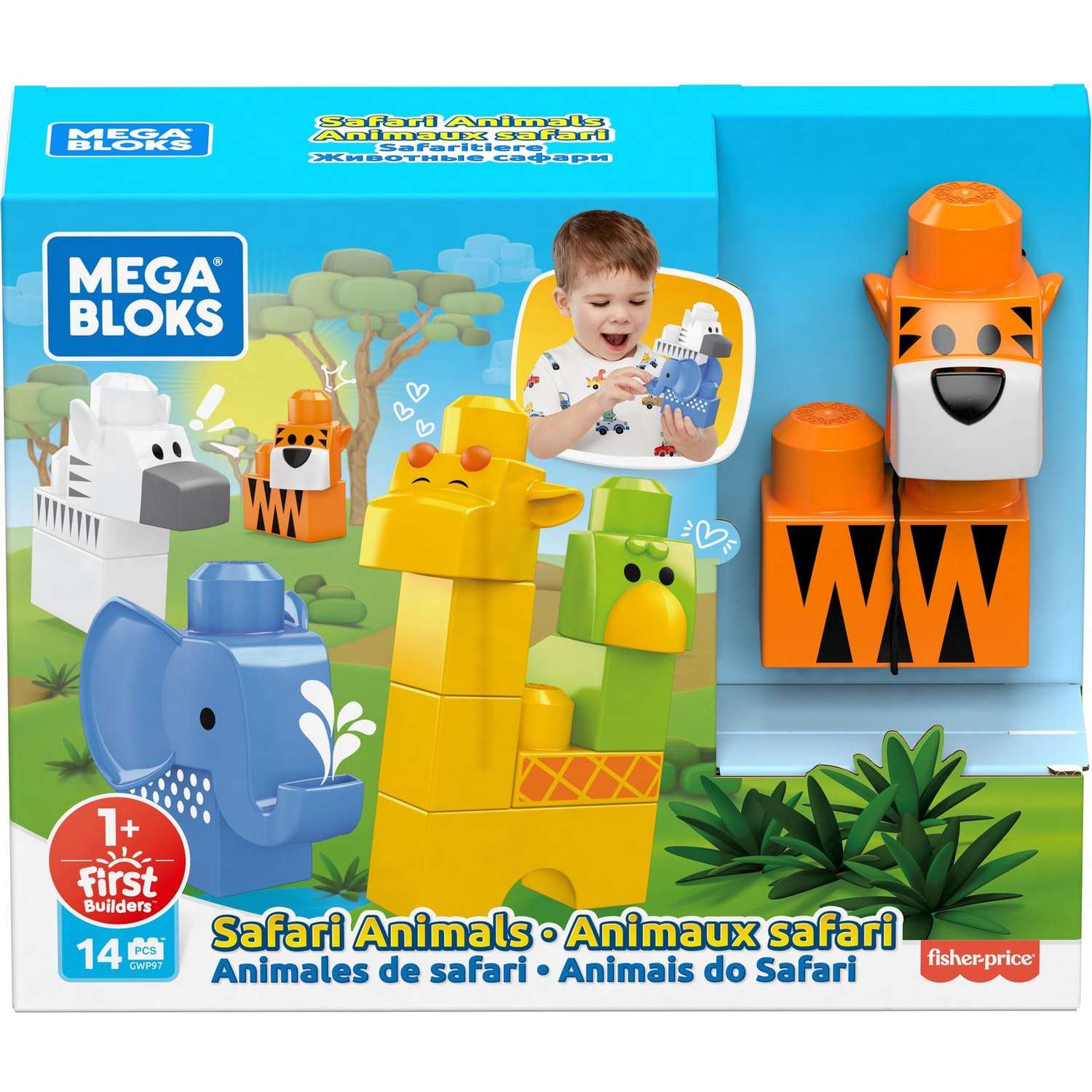 Конструктор Mega Bloks блочный - фото 2