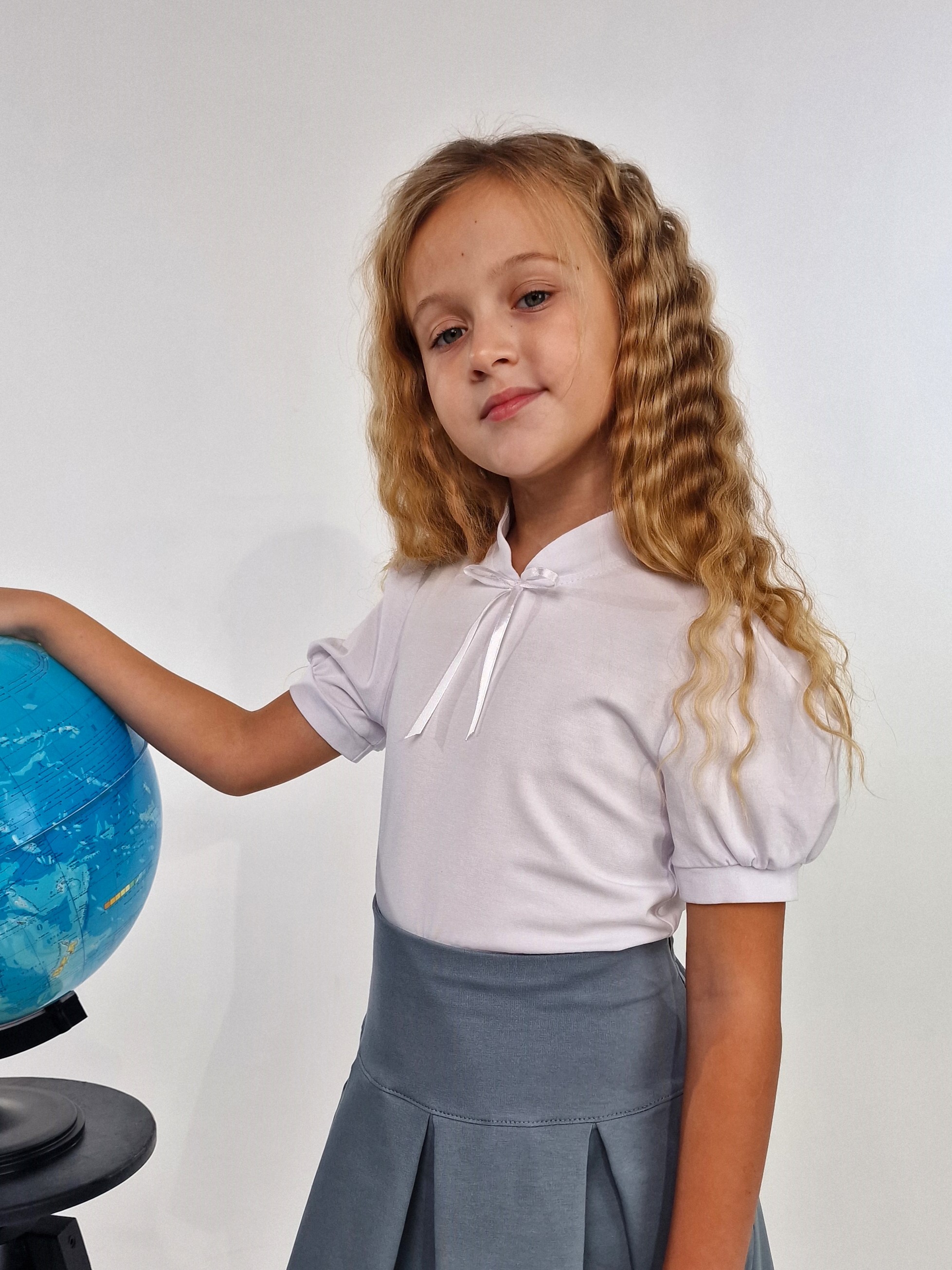 Блузка Luneva Шк 05-1. - фото 4