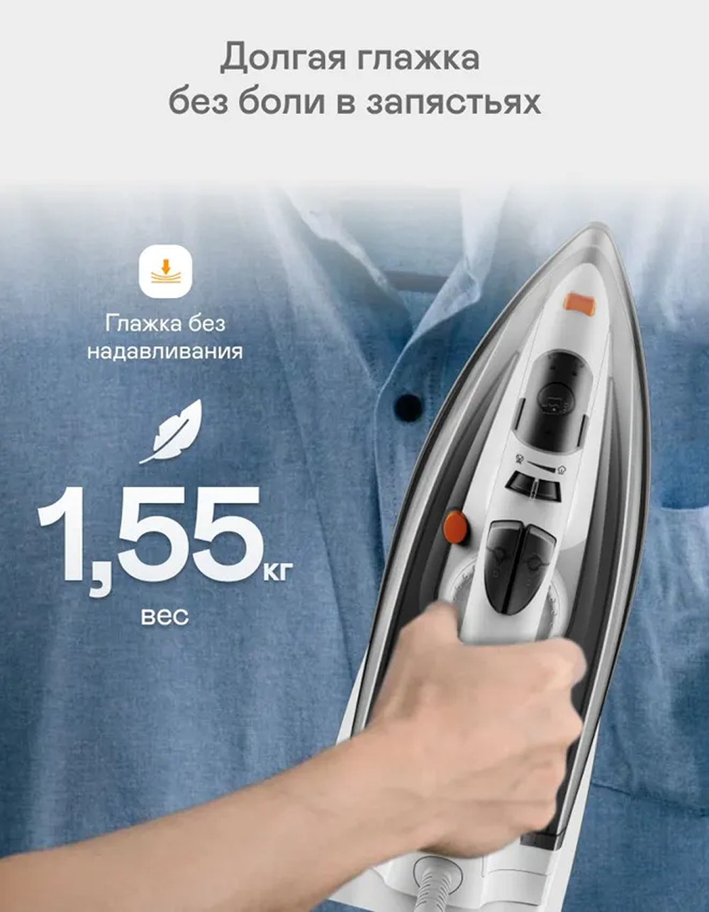 Беспроводной утюг GARLYN GT-240 - фото 9