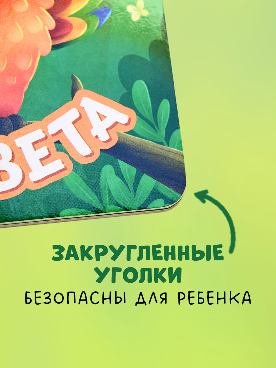 Книга развивающая с глазками Clever Первые цвета - фото 9