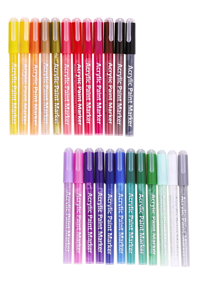 Маркеры CMGS акриловые 24 шт. - фото 16