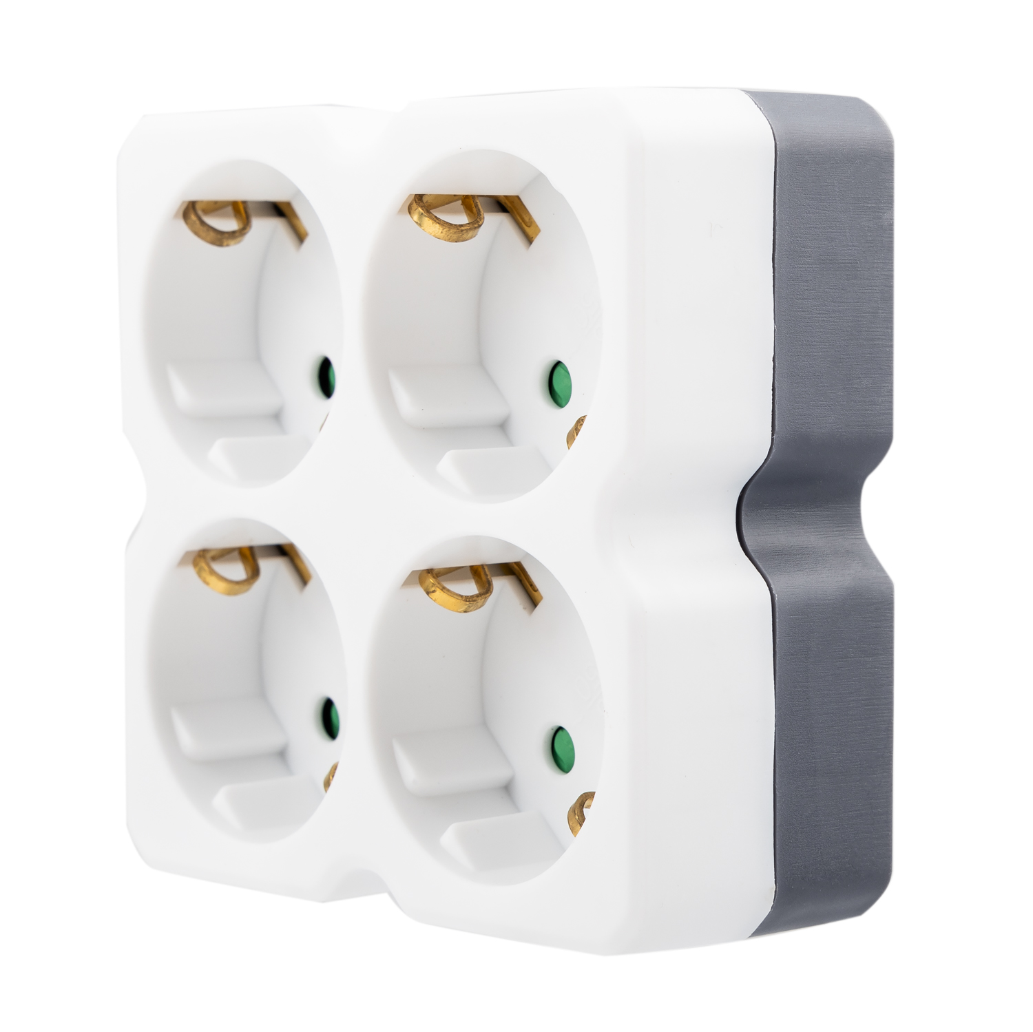 Четверник электрический REXANT с заземлением белый - фото 16