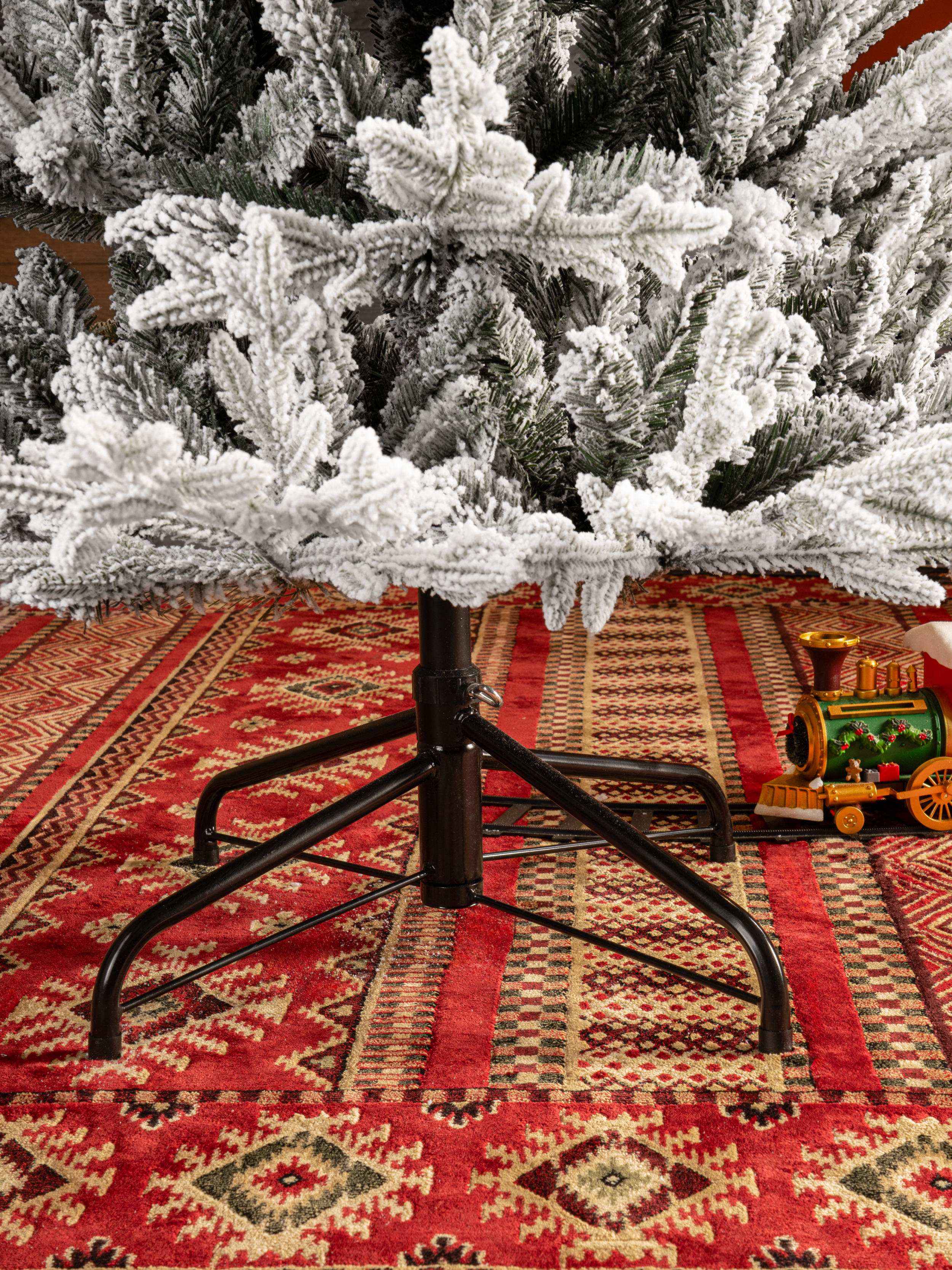 Ель Зазеркалье Поезд Ёлок заснеженная 210см - фото 4