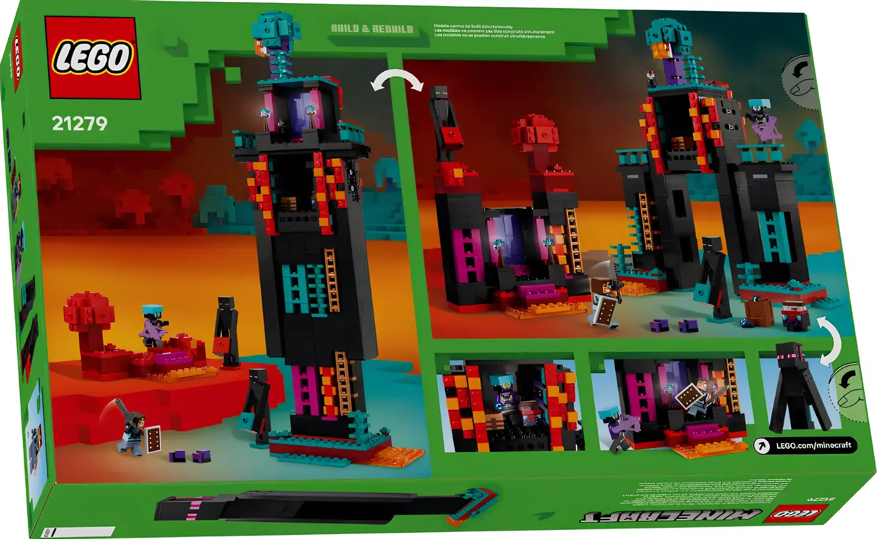 Конструктор LEGO Minecraft 21279 867 дет. - фото 3