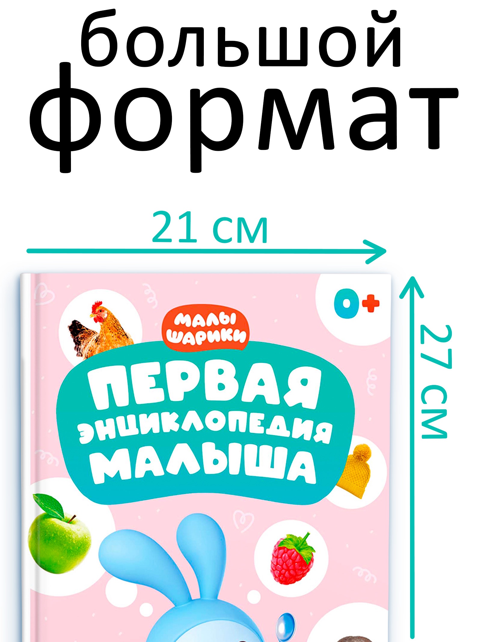 Первая энциклопедия малыша Малышарики твёрдый переплёт 128 стр Малышарики - фото 2