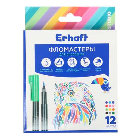 Фломастеры Erhaft 12 цв.