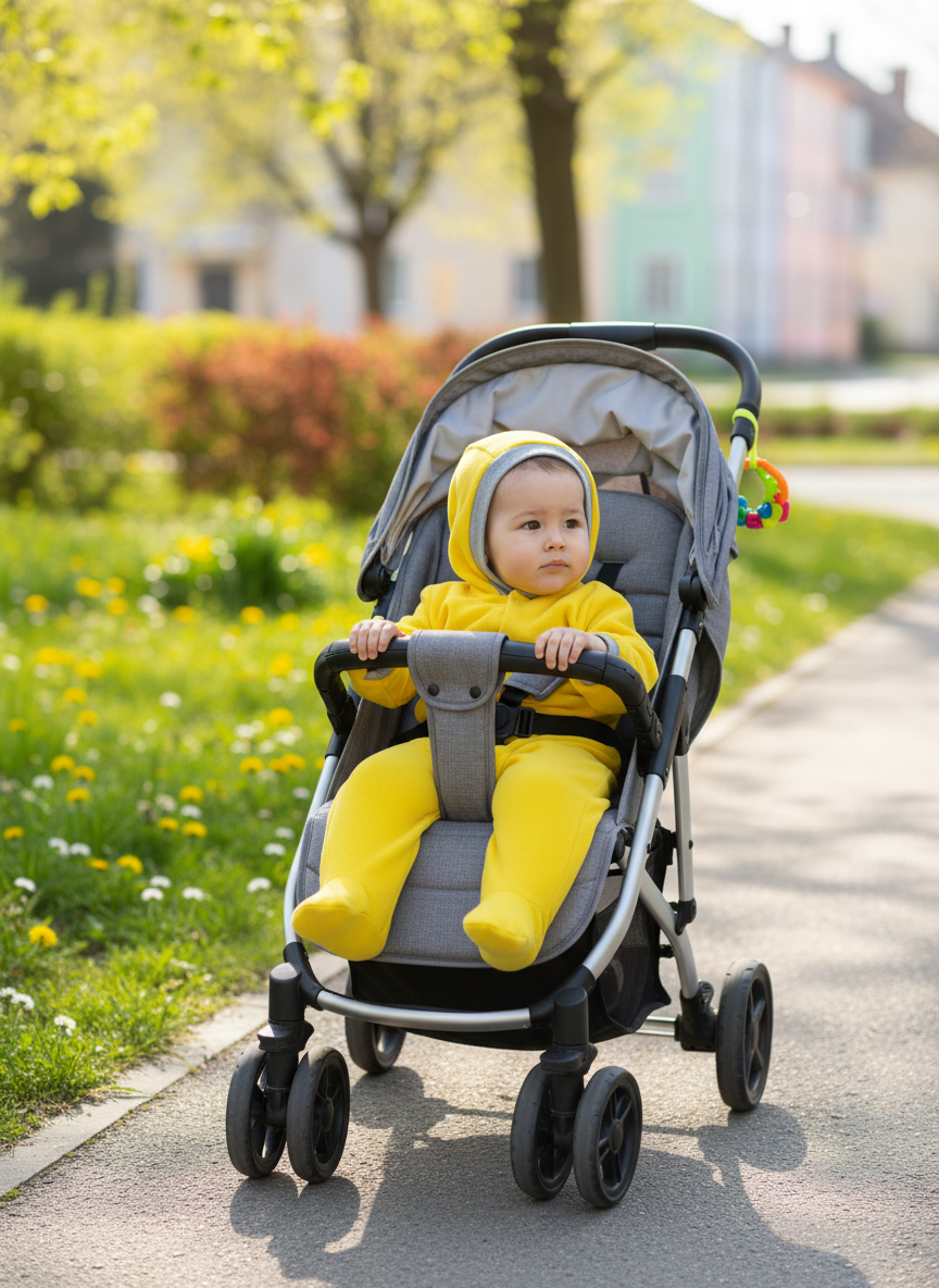 Комбинезон Утенок 263г(ш) желтый - фото 2