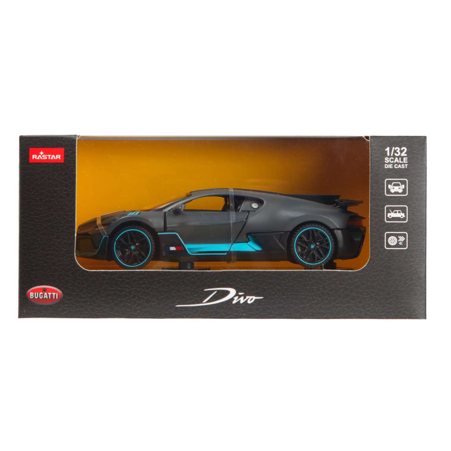 Автомобиль Rastar Bugatti Divo 1:32 64210 - фото 2