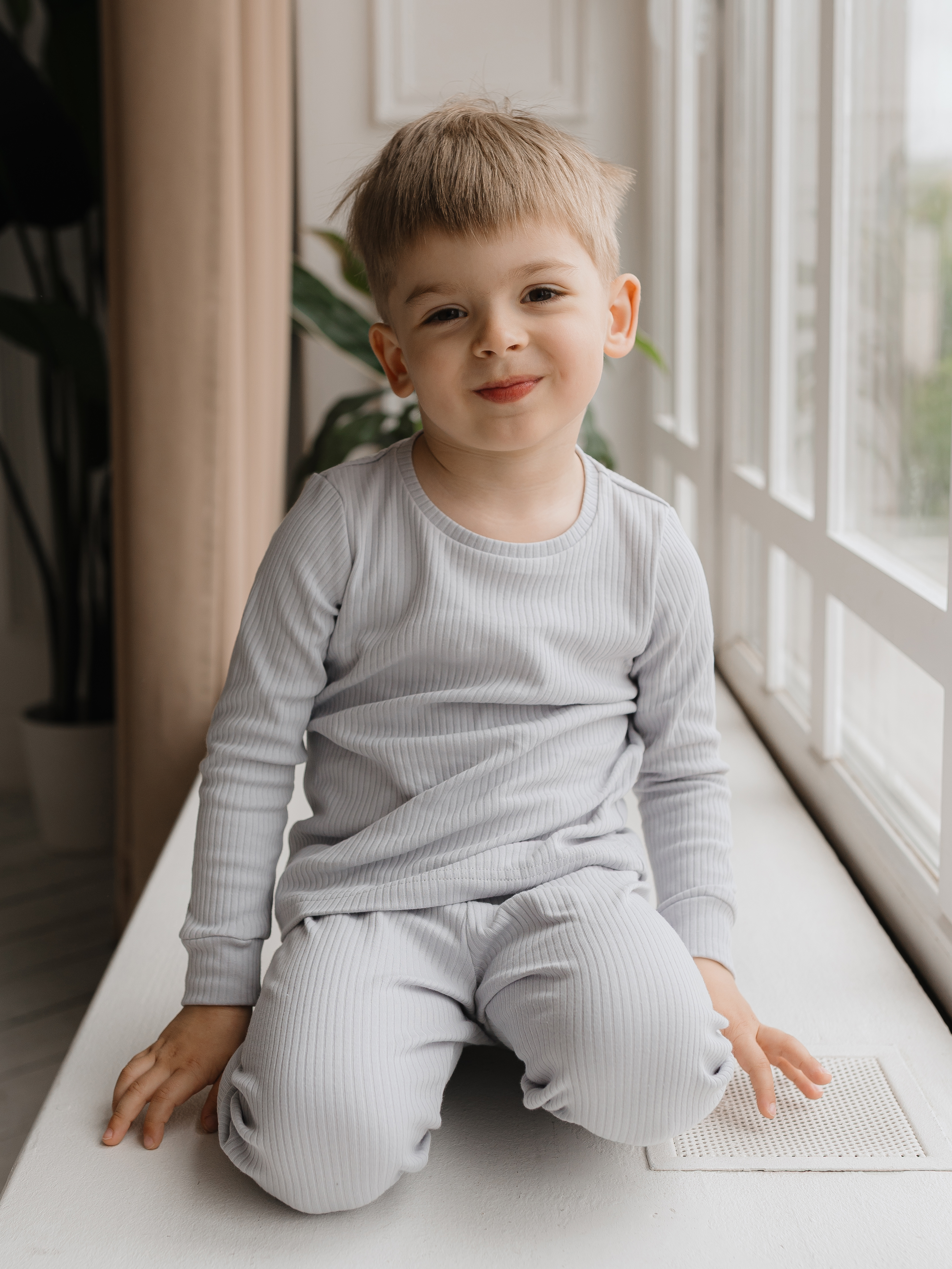 Пижама Alisse dreams ПКБРБ0034/серый - фото 6