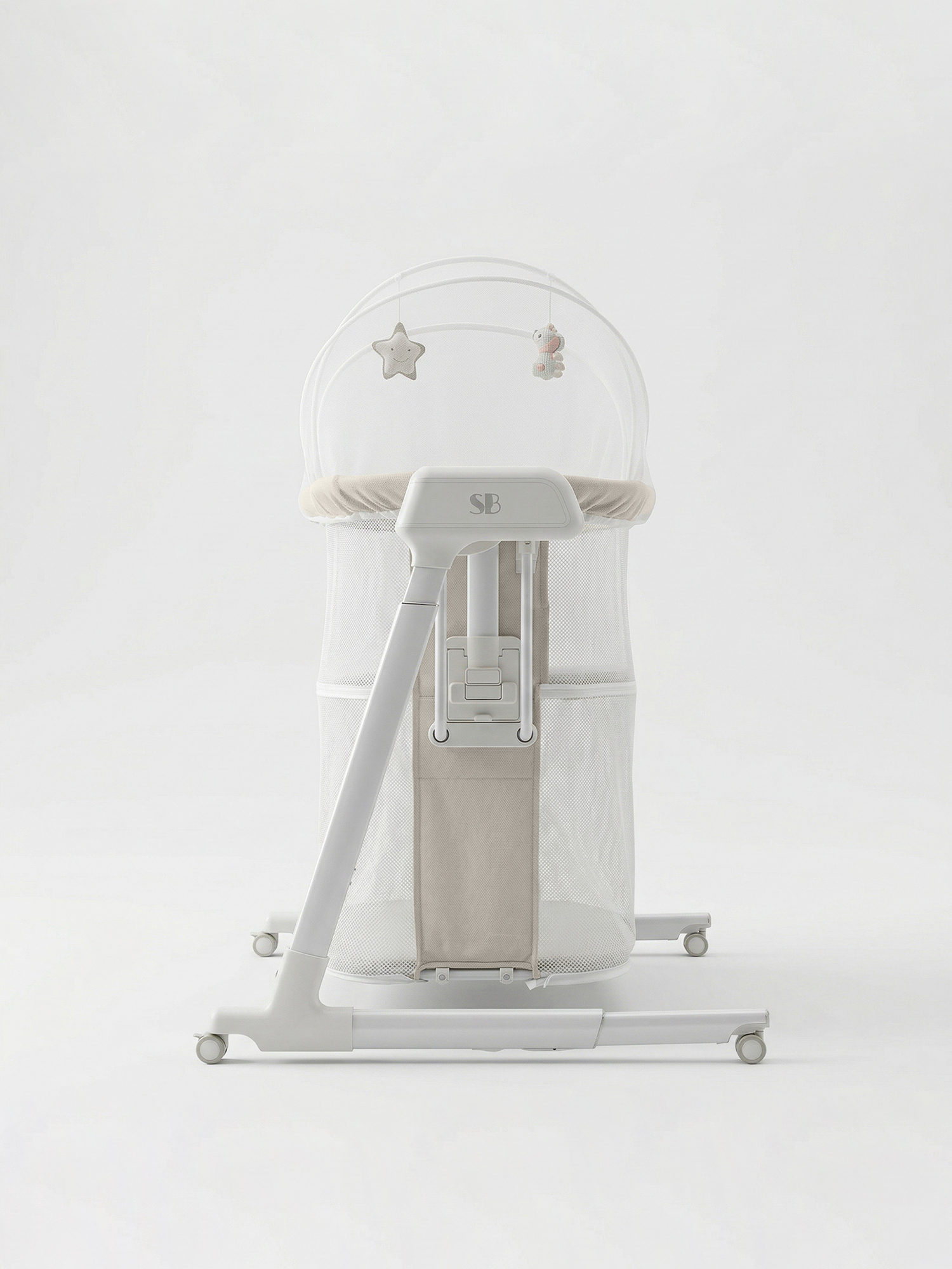 Колыбель Sweet Baby Comfort белая/ бежевая бежевый - фото 6