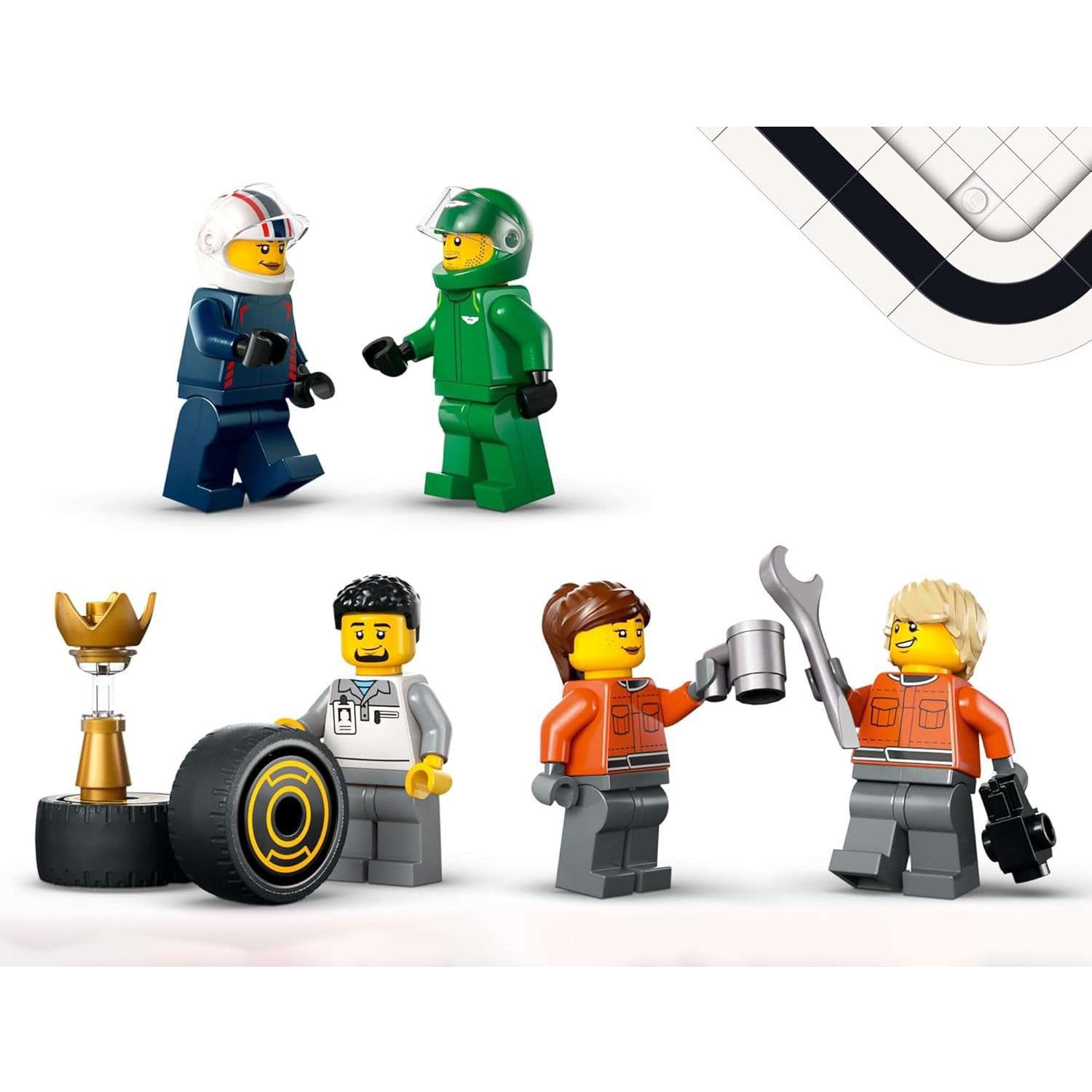 Конструктор LEGO City Грузовик с автомобилями 1086 дет. - фото 4