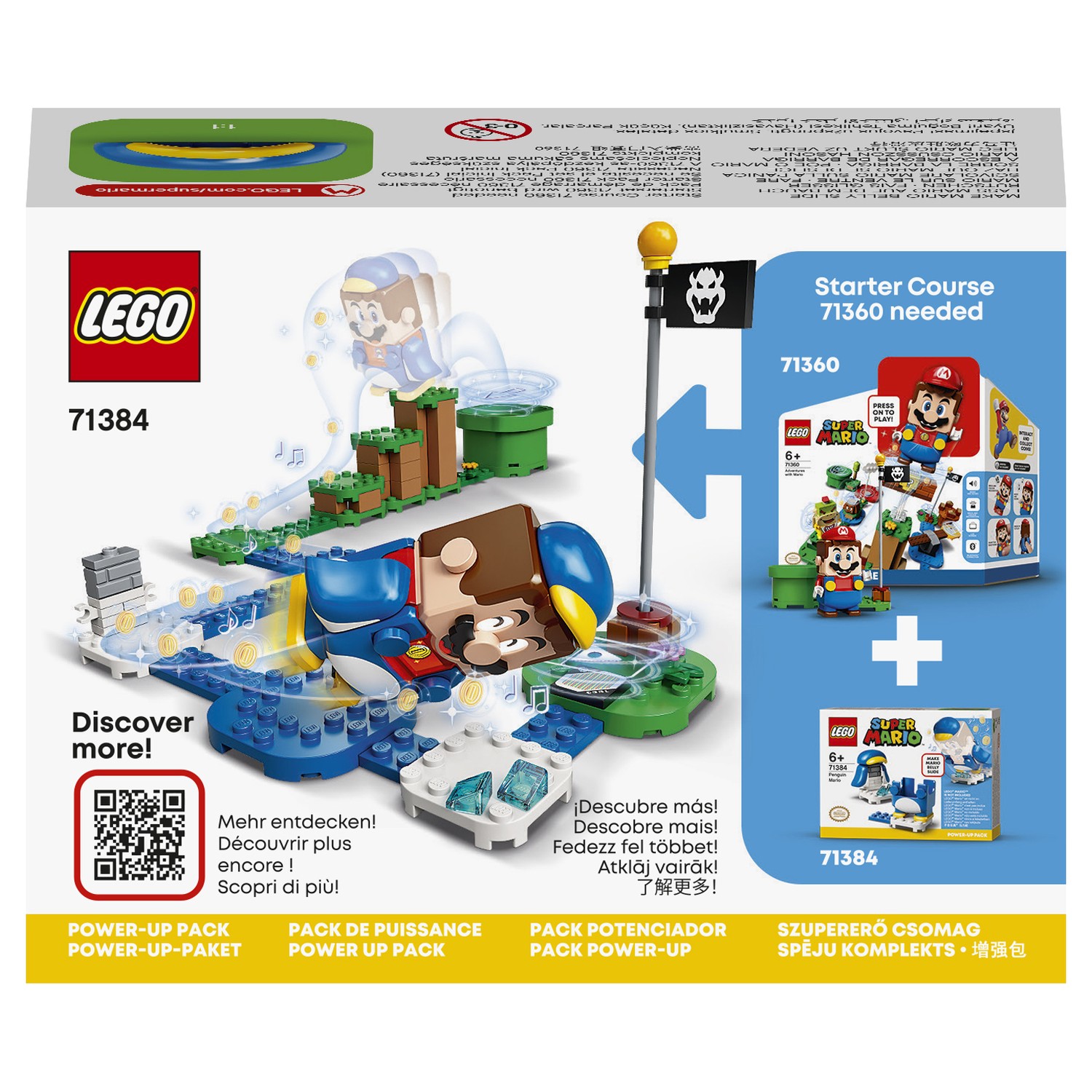 Конструктор LEGO Super Mario Набор усилений Марио-пингвин - фото 3