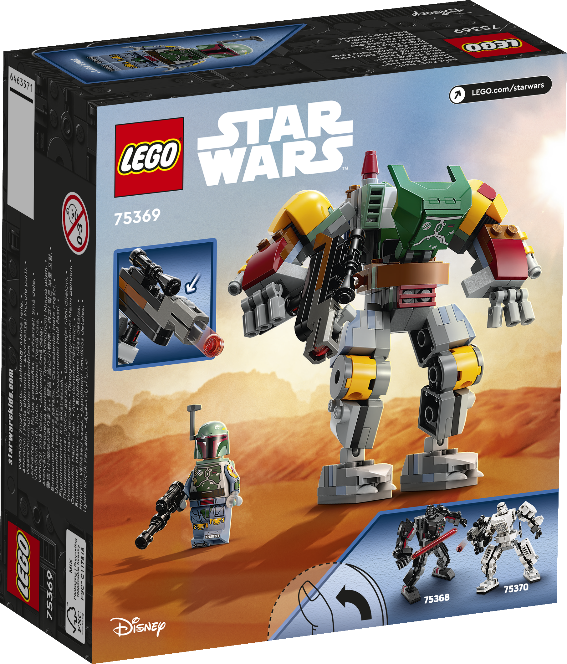 Конструктор LEGO Star Wars Boba Fett Mech блочный - фото 13