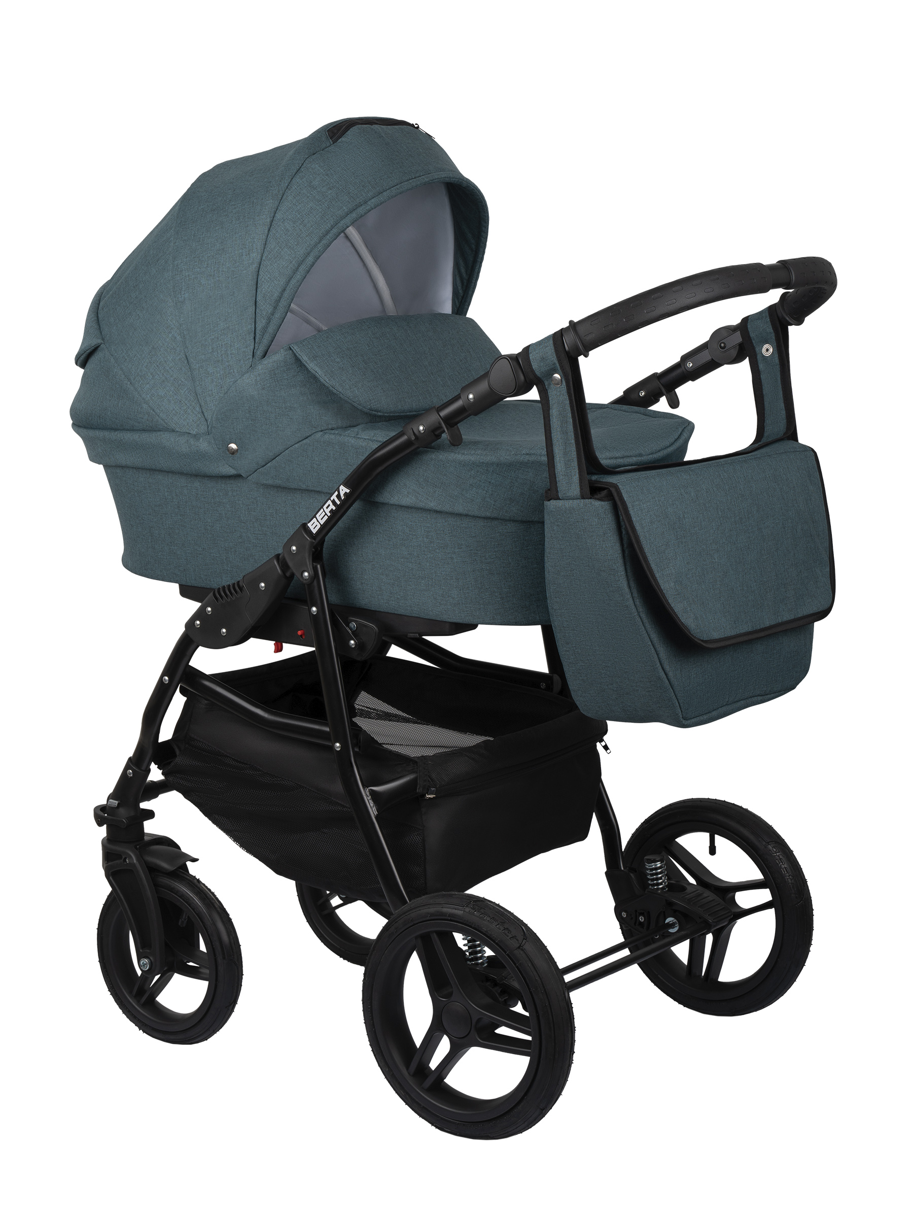 Коляска 3в1 alis Berta 01 изумруд - фото 1