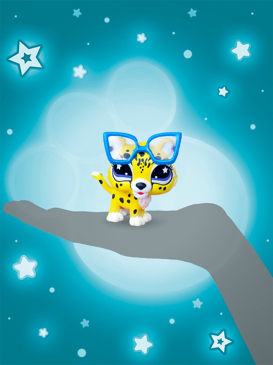 Игровой набор Littlest Pet Shop 2 фигурки Ящерица и Леопард - фото 3