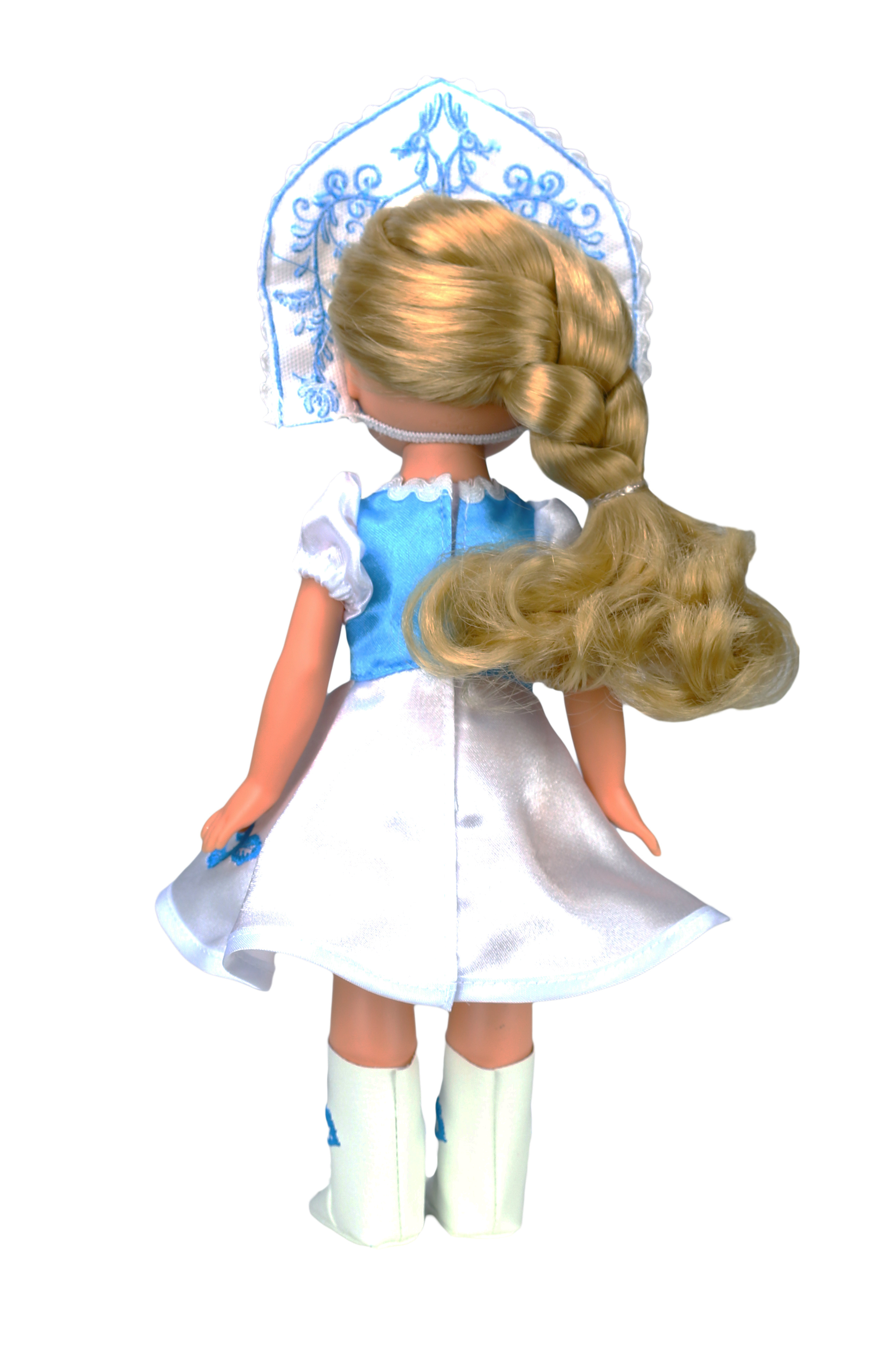 Кукла классическая Весна Эля Гжельская красавица высота 30 см В2638 - фото 4