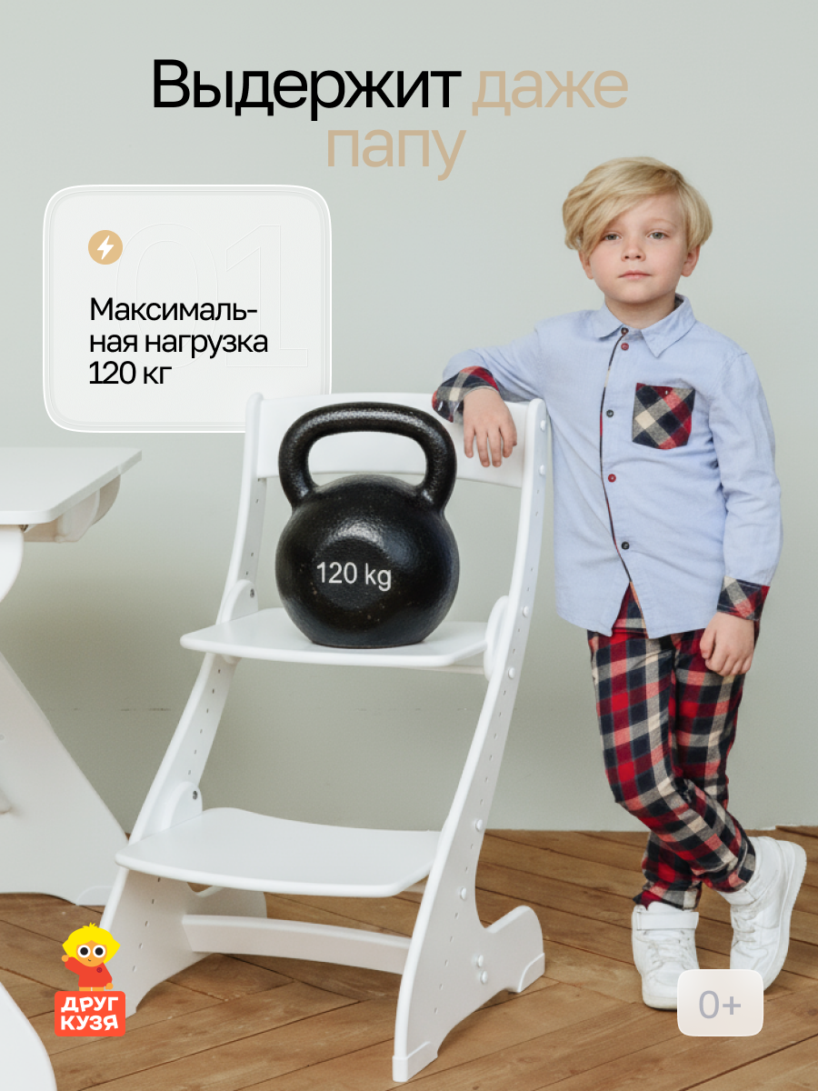 Стул Друг Кузя Растущий - фото 10