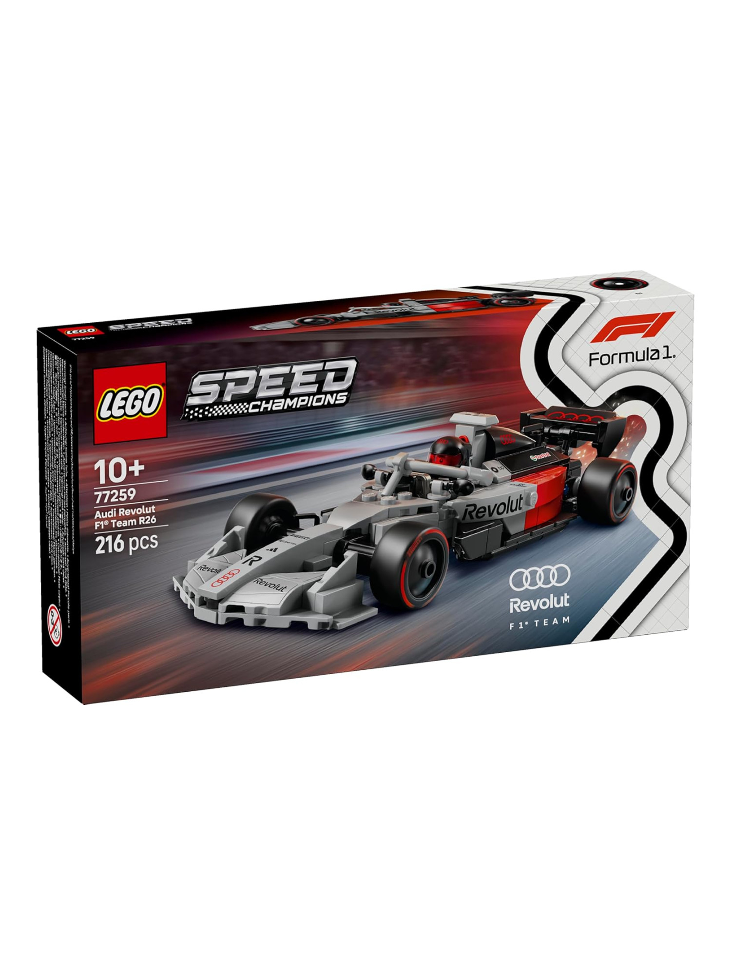 Конструктор LEGO Speed Champions Audi Revolut F1 Team R26 215 дет. - фото 1