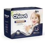 Подгузники Chiaus Cottony Soft L (9-13 кг) 68 шт.