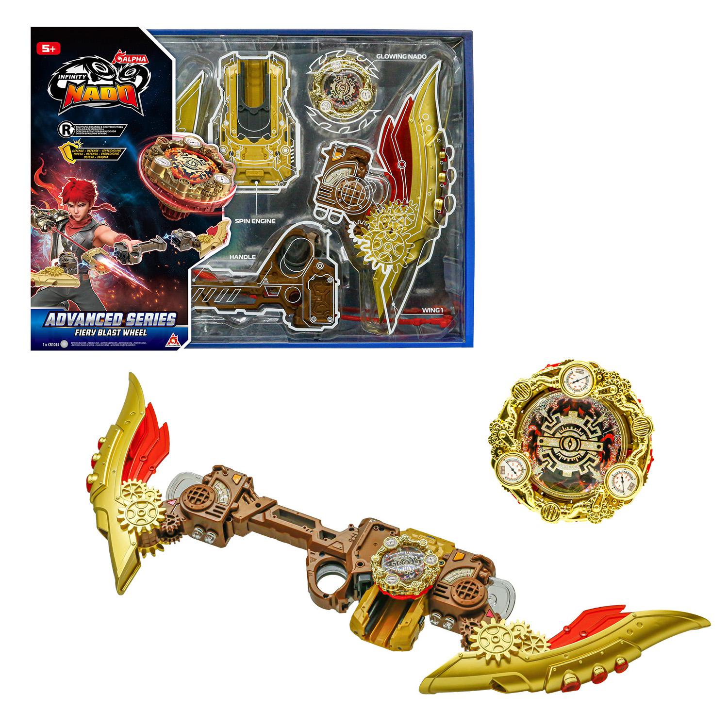 Игровой набор Infinity Nado Fiery Blast Wheel - фото 1