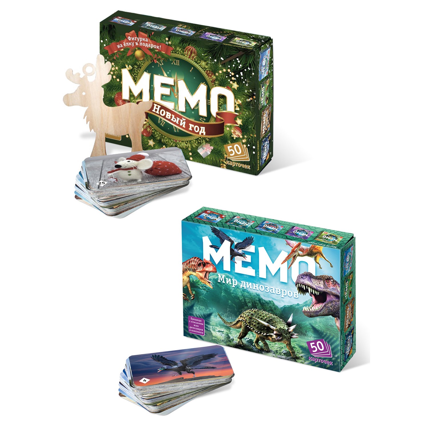 Настольная игра Нескучные игры Мемо - фото 1