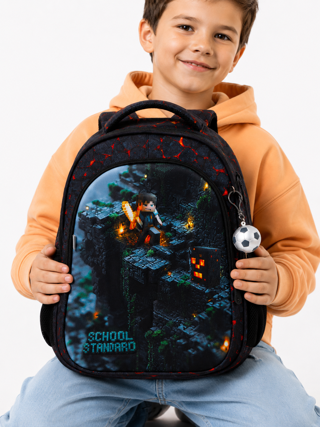 Рюкзак School Standard для мальчика набор 8 в 1 - фото 2