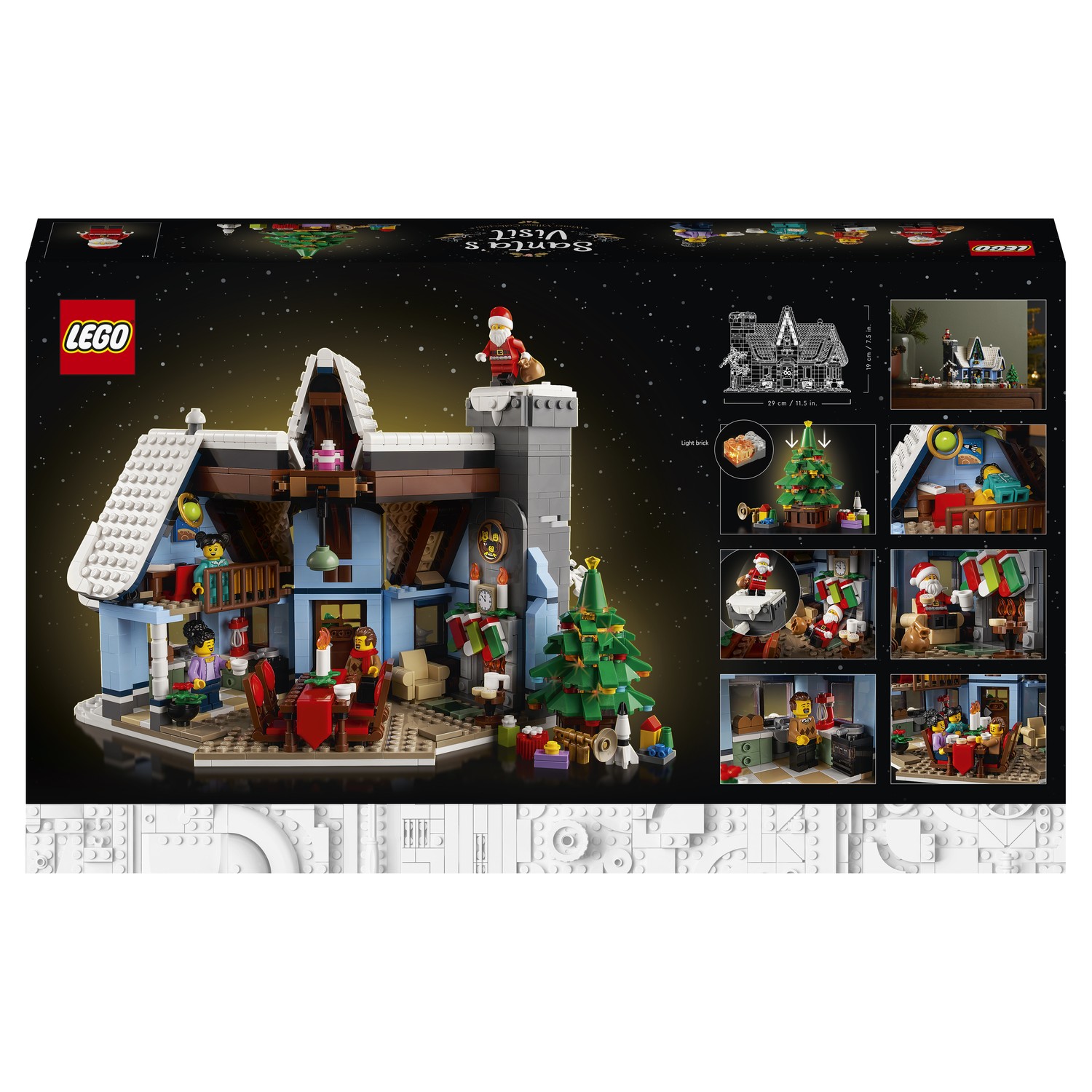 Конструктор LEGO Icons В ожидании Санты блочный - фото 3