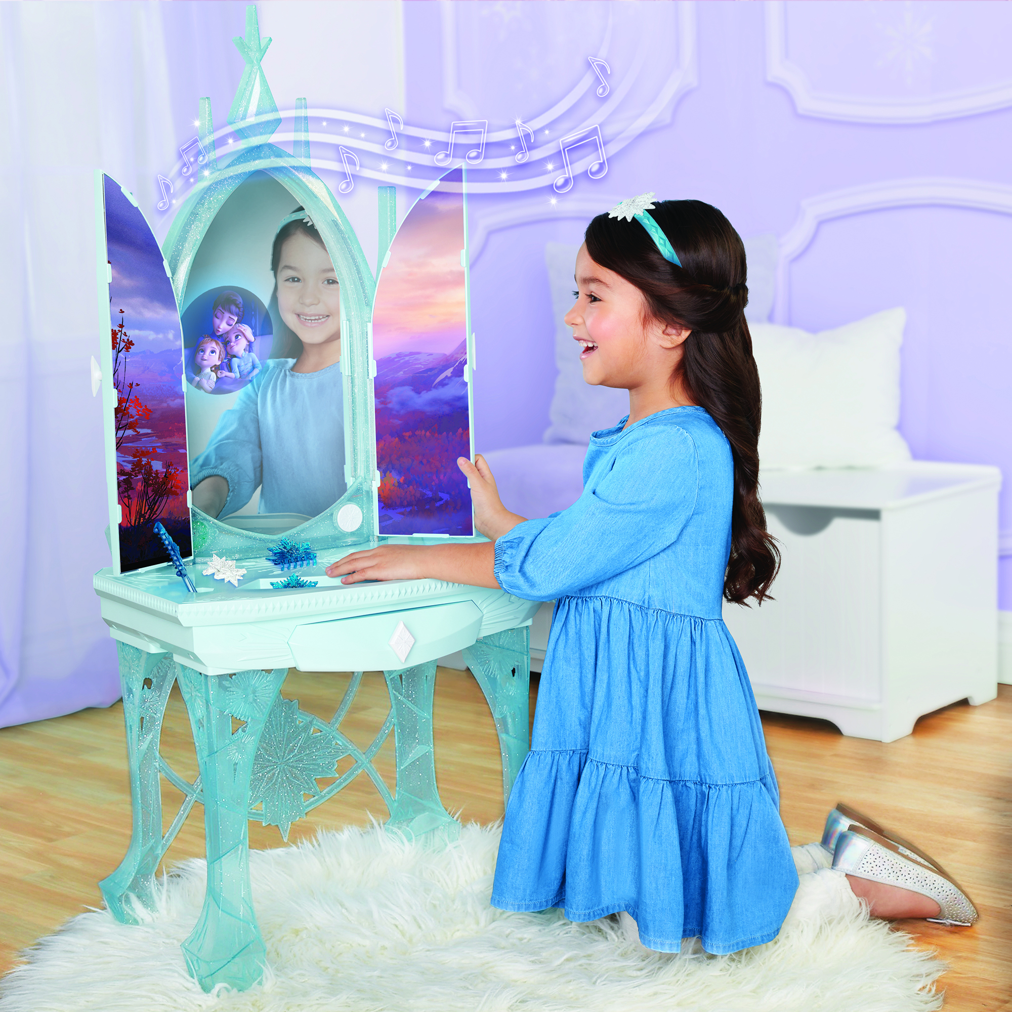 Аксессуар для кукол Disney Frozen стол 212084 - фото 8