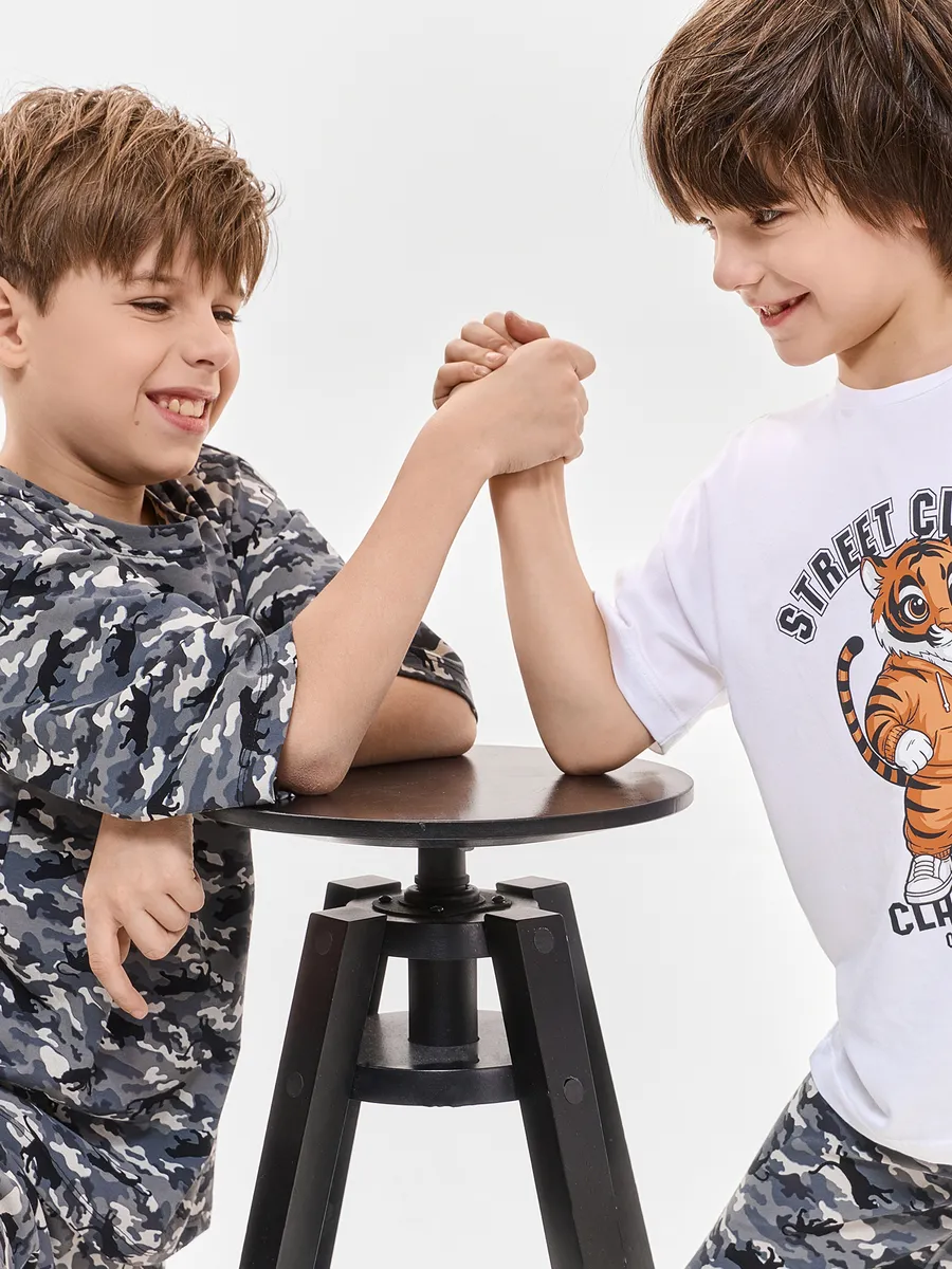 Пижама Mark Formelle (Марк Формэль) 563339/тигры камуфляж - фото 11