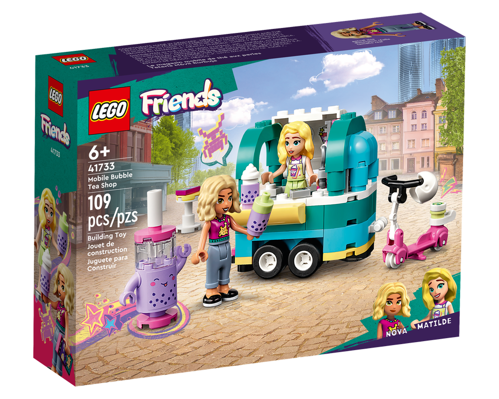 Конструктор LEGO Friends Магазин чая с пузырьками блочный - фото 8