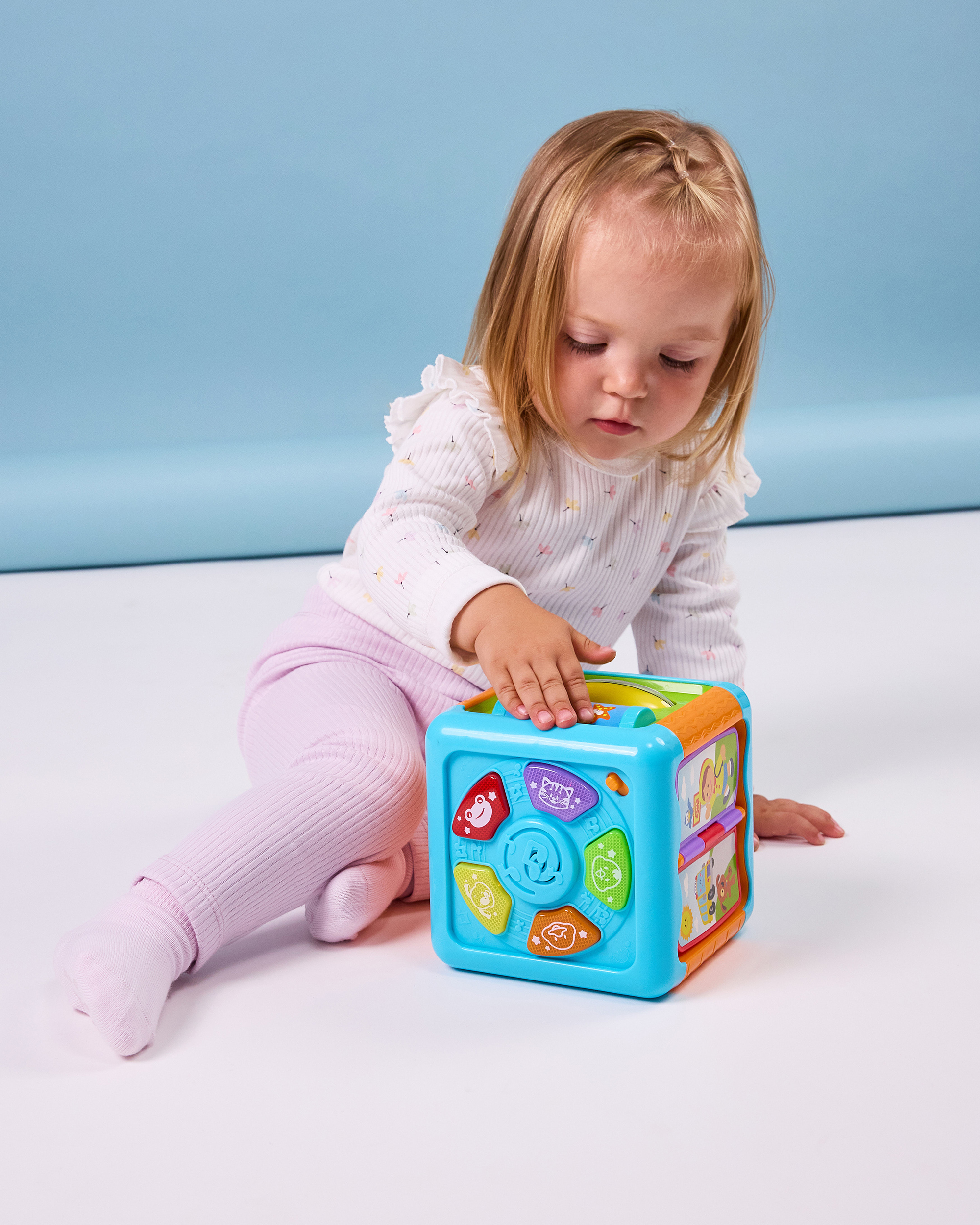 Игрушка BabyGo развивающий центр Кубик интерактивный - фото 9