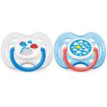 Пустышка Philips Avent от 0 мес. 2 шт.