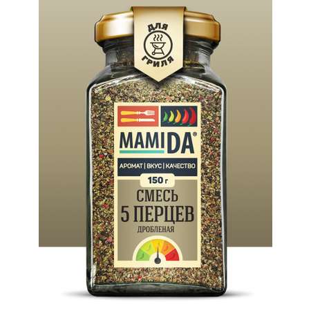 Смесь MamiDA 5 перцев дробленая 150г