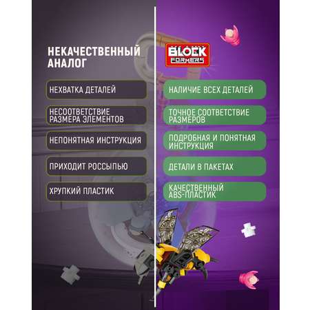 Конструктор Blockformers 161 дет.