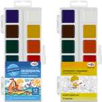 Краски акварель ГАММА 12 цв.