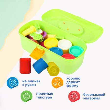 Масса для лепки Attivio Сундучок 12 цв.
