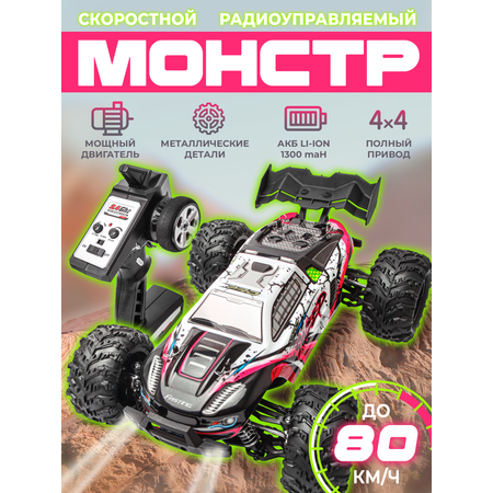Автомобиль РУ BAZUMI 80км/ч высокоскоростная 1:16