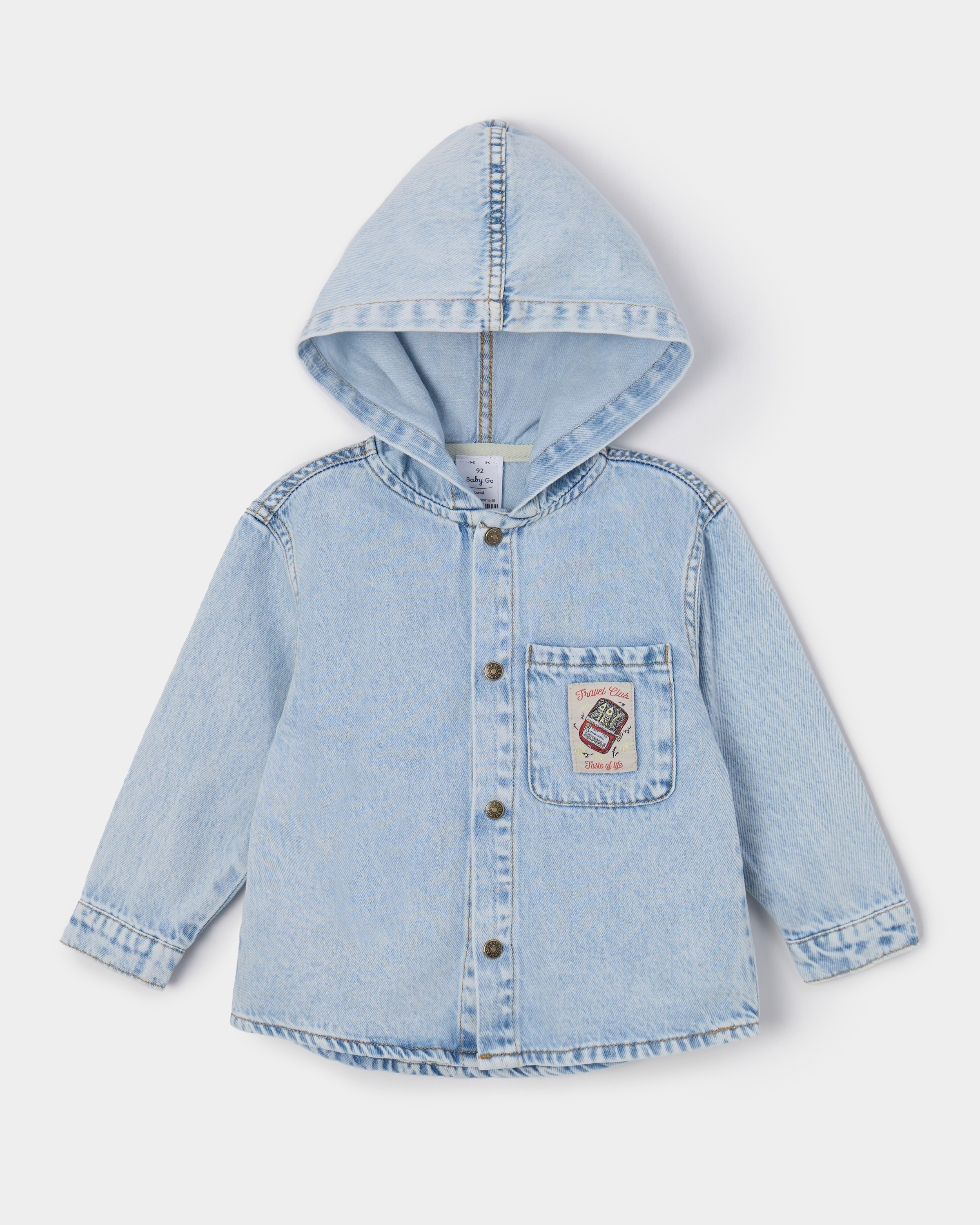 Джинсовая рубашка Baby Go Trend S26BT-2BD01ib-55 - фото 1