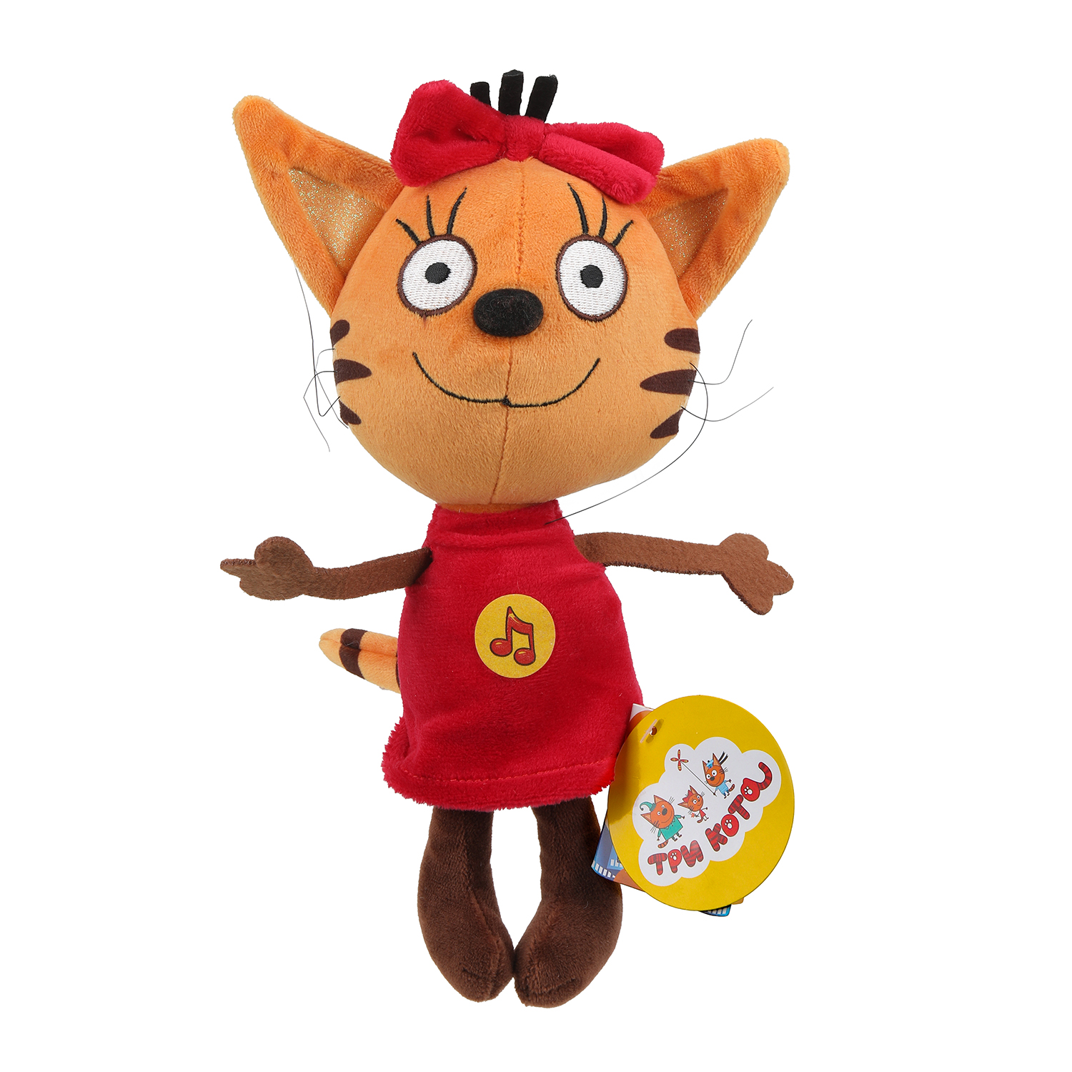 Игрушка мягкая Мульти Пульти Три кота Карамелька 394309 - фото 1