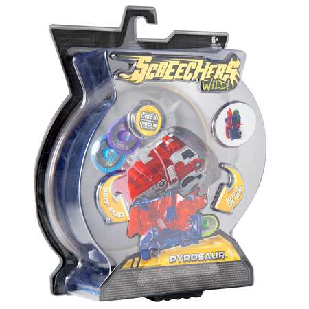 Игровой набор Screechers Wild Пирозавр