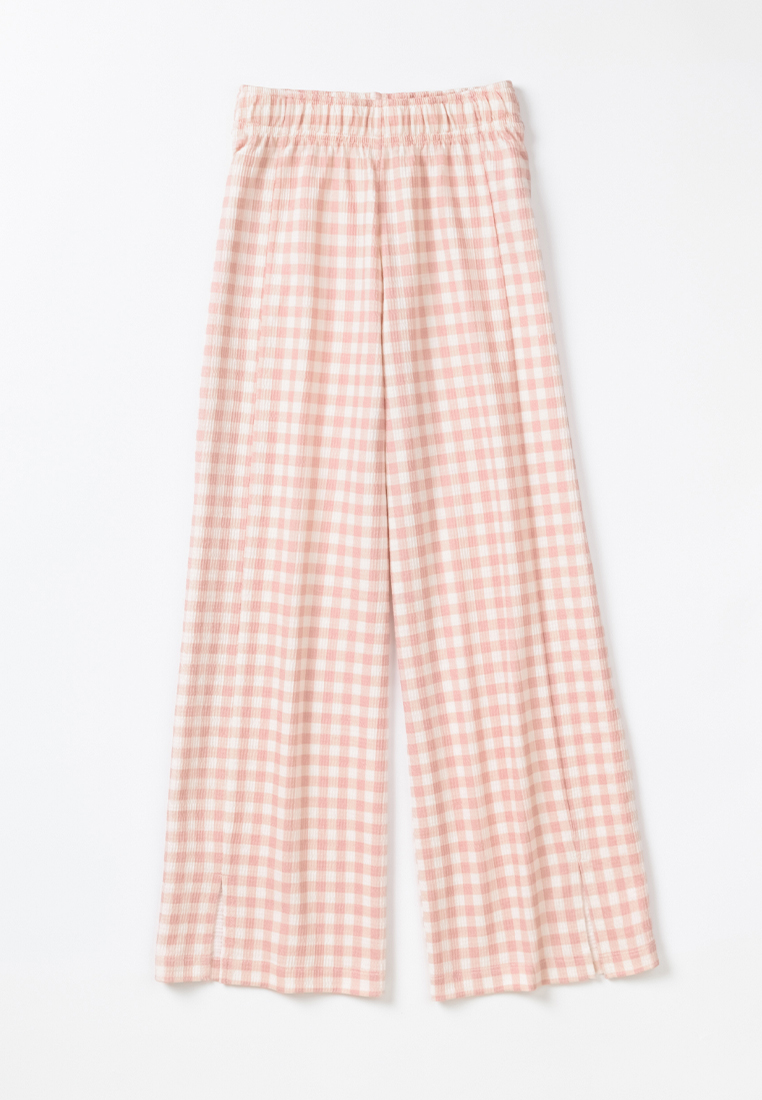 Брюки artie S25K03BR-1314D/бело-розовый - фото 1